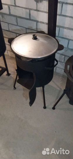 Печь под казан