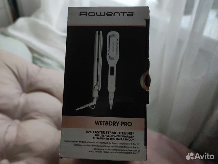 Выпрямитель для волос rowenta