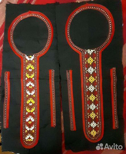 Вышивка туркменская