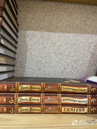 Книги коты воители