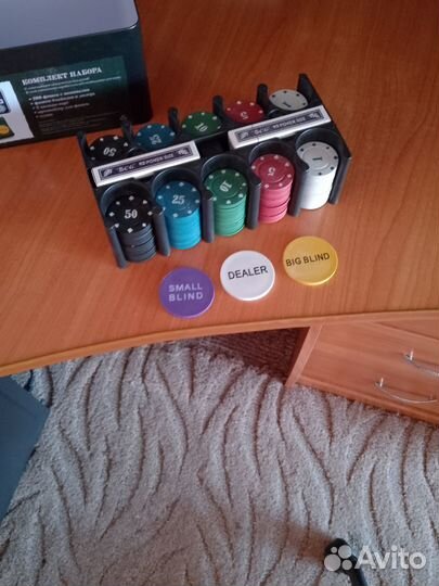 Набор для покера в кейсе