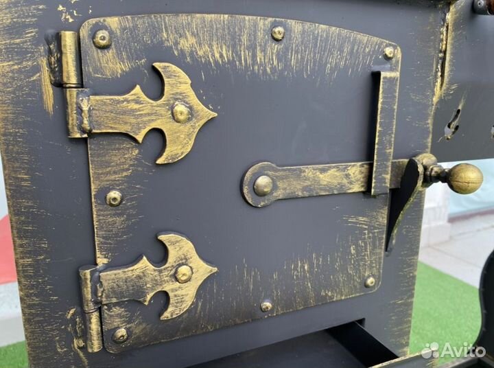 Мангал с крышкой барбекю от производителя