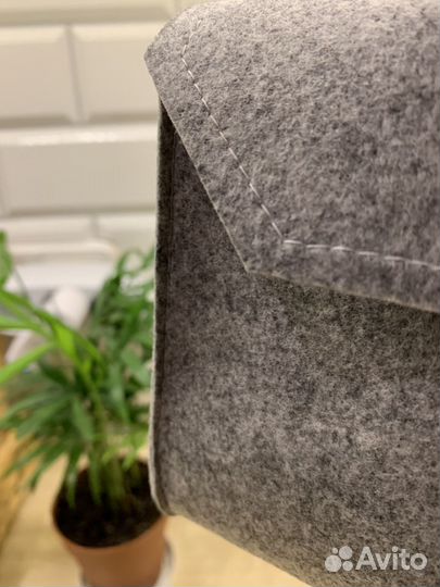 Фетровый чехол ручной работы для аксессуаров