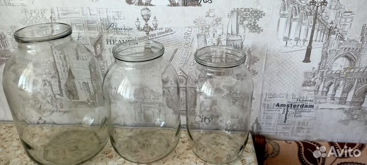 Банки стеклянные