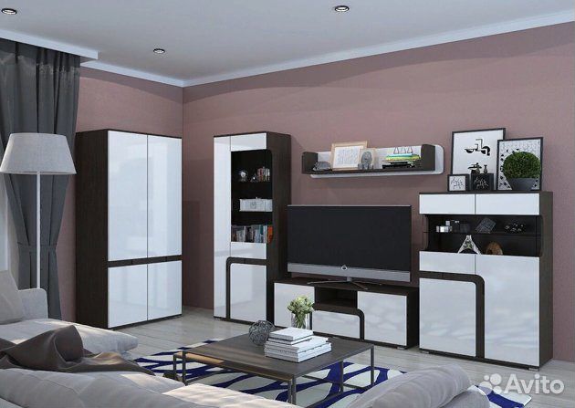 Гостиная Марсель со шкафом