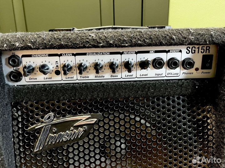 Комбоусилитель для электрогитары invasion SG15R
