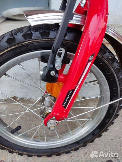 Детский велосипед alpine