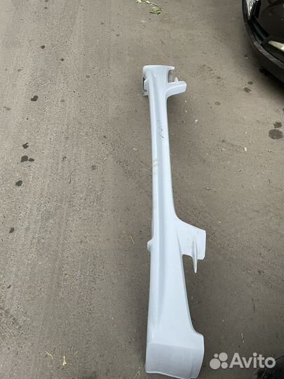 Накладка на передний бампер mugen, Honda civic 4d