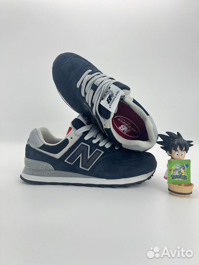 Кроссовки new balance 574 синие