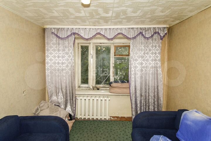 Комната 17,8 м² в 1-к., 3/5 эт.