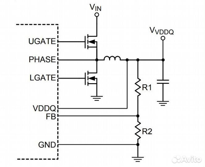 Микросхема RT8207lgqw EF