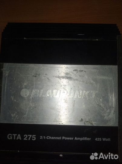 Автомобильный усилитель Blaupunkt GTA 275