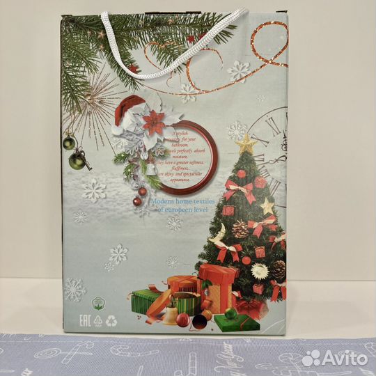 Полотенце новогоднее набор в подарочной упаковке