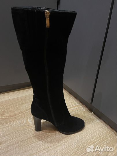 Сапоги женские натуральная замша 39 размер