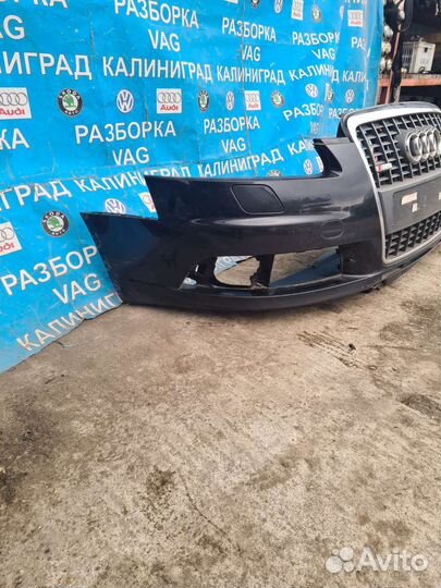 Передний бампер Ауди А6-С6 S-Line