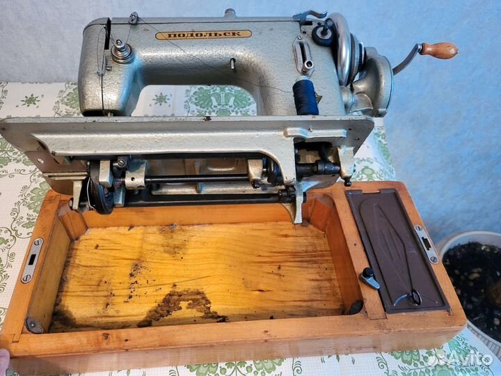 Швейная машина подольск ручная