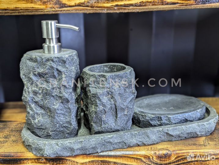 Раковина из речного, слэб, набор, донный