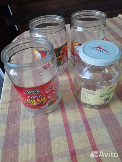 Стеклянные банки 0 65 л и 0.5