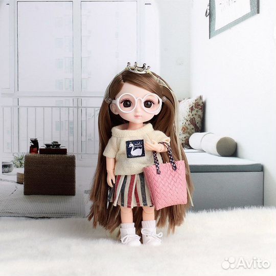 Новая кукла шарнирная коллекционная