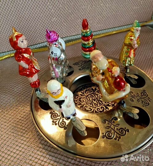 Ёлочная игрушка, персонажи сказок, 50-е г СССР