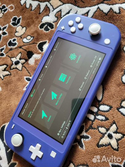 Nintendo switch lite прошитая hwfly чип