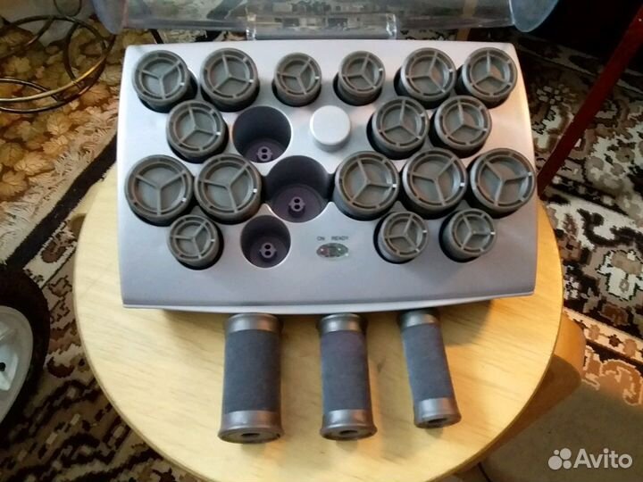 Термо бигуди тефлоновые электро