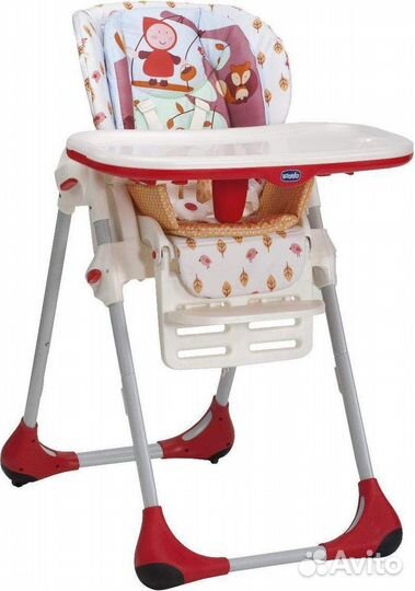 Стульчик Chicco Polly 2в1 Happy Land