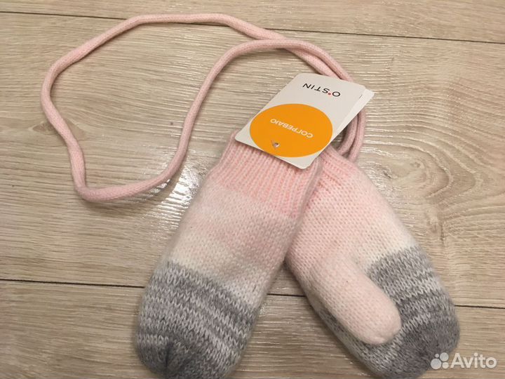 Варежки Gap Benetton Ostin, 2-5 лет новые