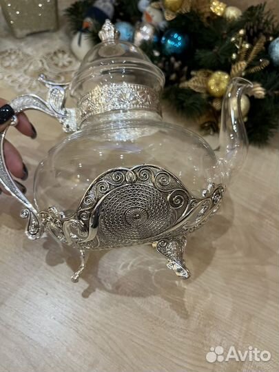 Чайник заварочный стеклянный