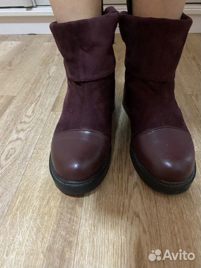 Ботильоны женские евро зима, 39 размер б/у