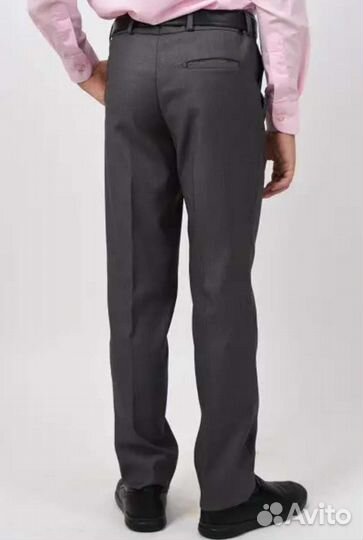 Школьный костюм для мальчика 128 серый