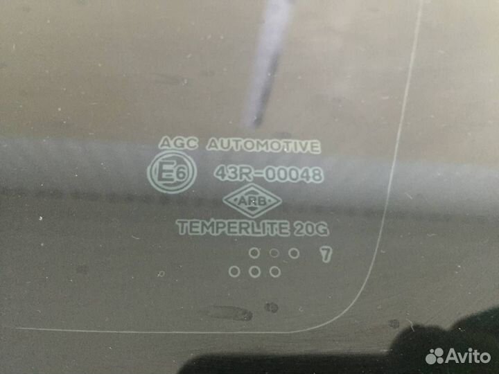 Стекло кузовное глухое правое Renault Duster 2012