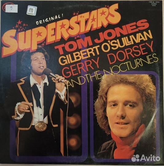 Superstars (Tom Jones, Gilbert O'Sullivan). LP