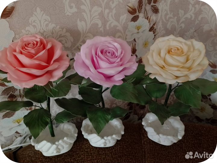 Светильник роза