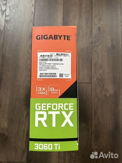 Gigabyte GeForce RTX 3060 TI Gaming OC Pro