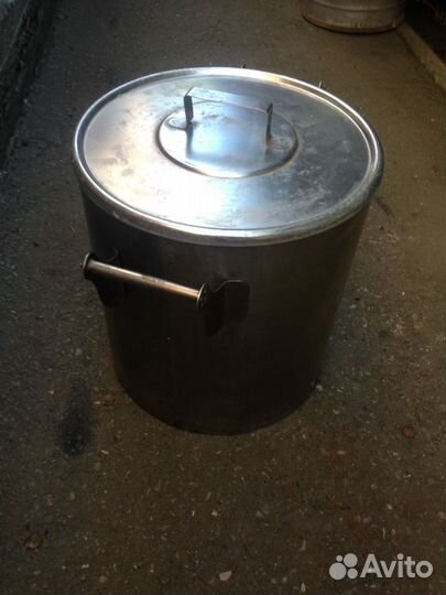 Кастрюля нерж.25-50литр.-СССР