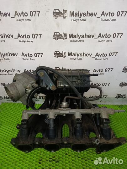 Впускной коллектор всборе Geely mk