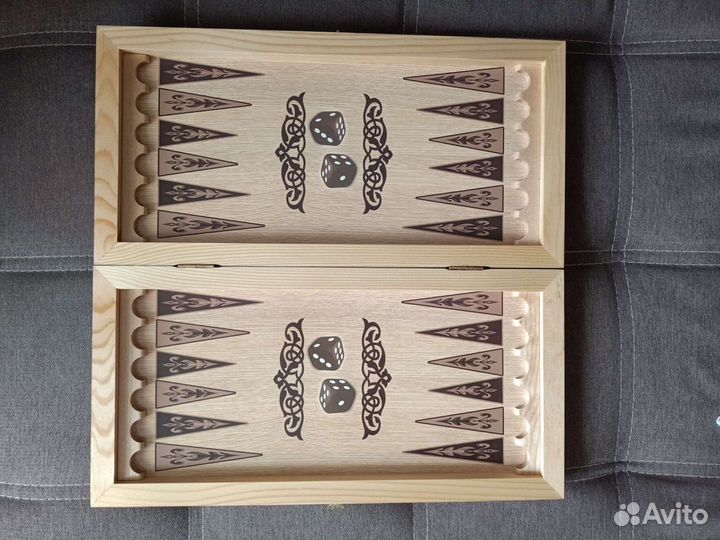 Шашки + нарды 2в1