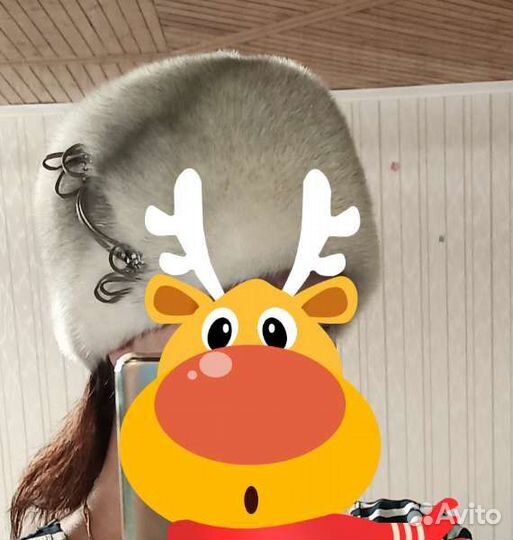 Шапка норковая женская бу