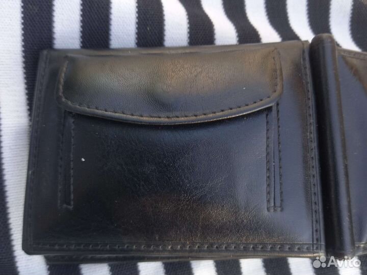 Портмане картхолдер кожа нат