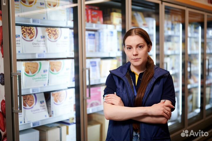 Работник на выкладку товара metro