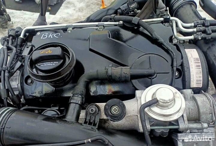 Двигатель volkswagen touran 1 (2003-2006) 1.9 nn