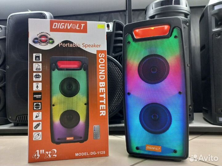 Большая блютуз колонка 