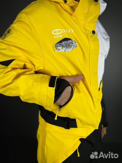 Комбинезон горнолыжный унисекс The Winter Жёлтый