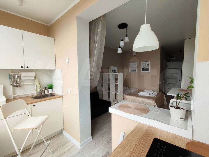 Квартира-студия, 23 м², 9/19 эт.