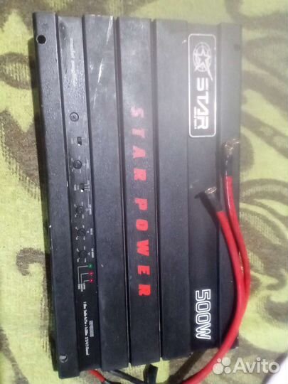 Усилитель в авто StarPower 500. сша,обмен на мать