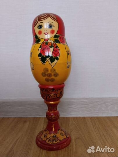 Спортивный кубок хохлома