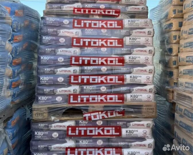 Клей для плитки litokol k80