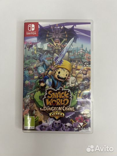 Snack world the DunGeonCrawl gold Nintendo switch