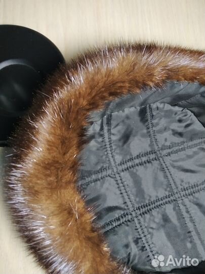 Норковая шапка мужская